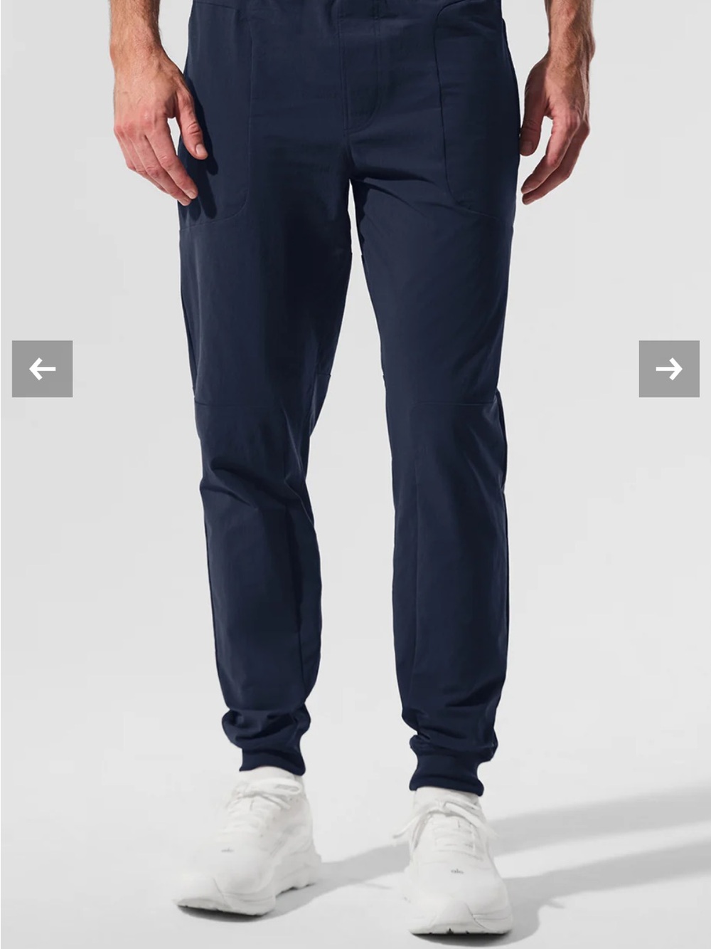 Grey Performance Jogger - Picture 2 of 5
